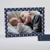 Faire-part de naissance Géométrique - Divers coloris - Format: Rectangle - Conception sur-mesure avec expertise - Faire-Part Élégant