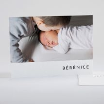 Faire-part de naissance Tout pour toi - Divers coloris - Format: Rectangle - Conception sur-mesure avec expertise - Faire-Part Élégant