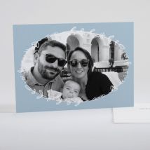 Faire-part de naissance Barbotin - Divers coloris - Format: Rectangle - Conception sur-mesure avec expertise - Faire-Part Élégant