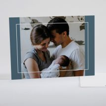 Faire-part de naissance Emerveillement - Divers coloris - Format: Rectangle - Conception sur-mesure avec expertise - Faire-Part Élégant