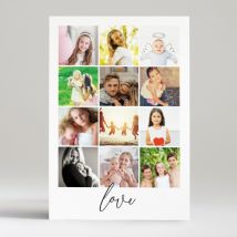 Affiche naissance Souvenirs - Divers coloris - Format: Affiche - Conception sur-mesure avec expertise - Faire-Part Élégant