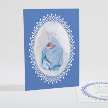 Faire-part de naissance Berceau chic - Divers coloris - Format: Rectangle - Conception sur-mesure avec expertise - Faire-Part Élégant