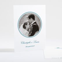 Remerciements mariage Médaillon élégant - Divers coloris - Format: Rectangle - Conception sur-mesure avec expertise - Faire-Part Élégant