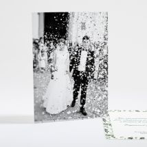 Remerciements mariage Provencal - Divers coloris - Format: Rectangle - Conception sur-mesure avec expertise - Faire-Part Élégant