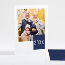 Carte de voeux Evenement famille - Divers coloris - Format: Rectangle - Conception sur-mesure avec expertise - Faire-Part Élégant