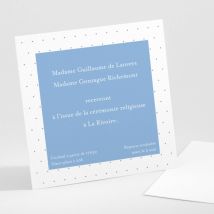 Carton d'invitation mariage Cœur origami - Divers coloris - Format: Petit carré - Conception sur-mesure avec expertise - Faire-Part Élégant