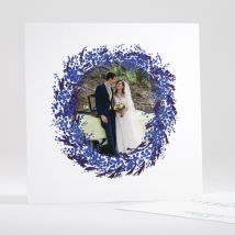 Remerciements mariage Mimosa - Divers coloris - Format: Carré - Conception sur-mesure avec expertise - Faire-Part Élégant
