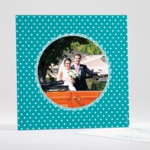 Remerciements mariage Petite dentelle - Divers coloris - Format: Carré - Conception sur-mesure avec expertise - Faire-Part Élégant