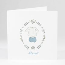 Faire-part de naissance Au grand air