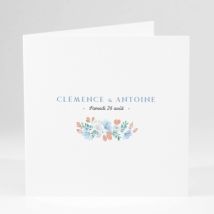 Carton d'invitation mariage Tendre Floraison