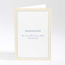 Livret de messe mariage Belle promesse - Divers coloris - Format: A5 livret portrait - Conception sur-mesure avec expertise - Faire-Part Élégant