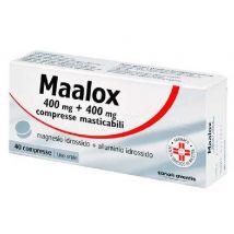 Maalox*40CPR Mast 400MG+400MG