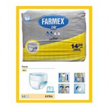 FARMEX PANTS Mutanda assorbente protettiva traspirante LARGE 14 pz