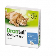 Drontal Gatto Sverminante Intestinale 2 Compresse