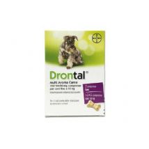 Drontal multi aroma carne per cani fino a 10kg 2cpr