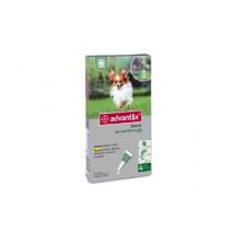 Advantix spot-on cani fino a 4kg 4 pipette