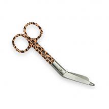 FORBICI PER BENDE - fantasia leopardo - 14 cm