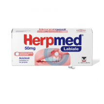 Herpmed Labiale Compresse Buccali Mucoadesive Aciclovir 50mg