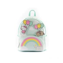 MINI SAC A DOS HELLO KITTY AND PUSHEEN BALLOONS AND RAINBOW / HELLO KITTY / LOUNGEFLY