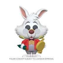 WHITE RABBIT WITH WATCH / ALICE AU PAYS DES MERVEILLES / FIGURINE FUNKO POP