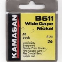 Kamasan B511 Barbed Spade Hooks - 16