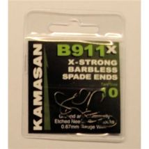 Kamasan B911X Barbless Spade End Hook - 20