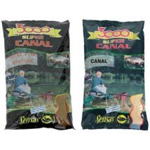 Sensas 3000 Super Canal Black Groundbait - Noire