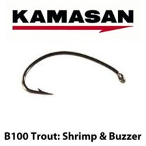 Kamasan B100 Shrimp & Buzzer Trout Hooks - Sz12
