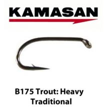 Kamasan B175 Heavy Traditional Trout Hooks - Sz08