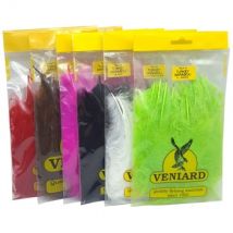 Veniard Turkey Marabou Feathers - Crimson