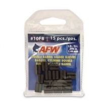American Fishing Wire Double Barrel Leader Sleeves - #7F8 1.73mm 25pc