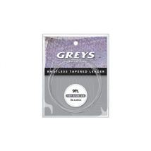 Greys Greylon Knotless Tapered Leader - 0.20mm 9ft 6lb