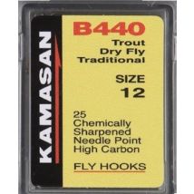 Kamasan B440 Trout Dry Fly Hooks - Sz16