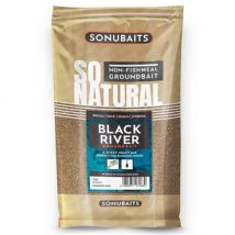 Sonubaits So Natural Non-Fishmeal Groundbait - Black River 1kg