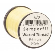 SemperFli Classic Waxed Thread 240yd - 6/0 Primrose