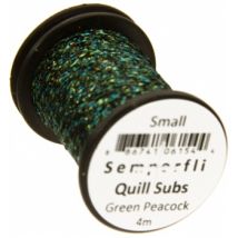 SemperFli Quill Subs - Small - Green Peacock
