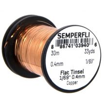 SemperFli SemperFlash Flat Mirror Tinsel Spool 1/69" - Copper