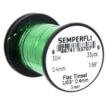 SemperFli SemperFlash Flat Mirror Tinsel Spool 1/69" - Green