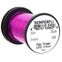SemperFli SemperFlash Flat Mirror Tinsel Spool 1/69" - Pink