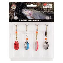 Abu Garcia Trout Spinner Lure Kit - Mixed Colours 4pcs