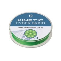 Kinetic 8 Braid Fluo Green 300m - 0.35mm/31.5kg