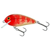 Salmo Butcher Lure 5cm - Golden Red Head Floating