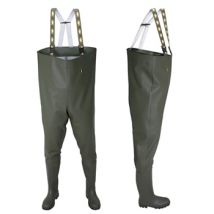 Pros PVC Boot Foot Chest Waders - UK10 / EU44