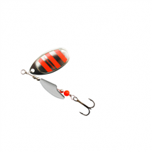 Manyfik Mobby F Lures 3g - Silver/Red stripe