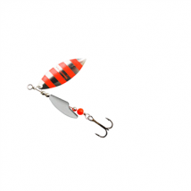 Manyfik Mobby V Lure 3g - Silver/Red stripe