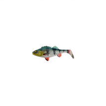 Savage Gear 4D Perch Shad Lure - Green Silver 17.5cm 68g