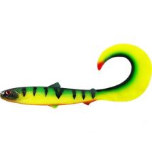 Westin BullTeez Curltail 27cm 103g Lure - Tiger Perch