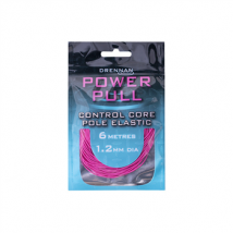 Drennan Power Pull control core Pole Elastic 6m - 1.2mm Pink