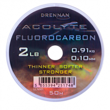 Drennan Acolyte Fluorocarbon - 2lb 0.10mm