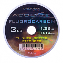 Drennan Acolyte Fluorocarbon - 3lb 0.14mm